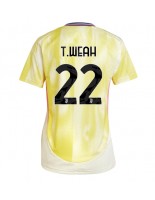 Juventus Timothy Weah #22 Venkovní Dres pro Dámské 2024-25 Krátký Rukáv